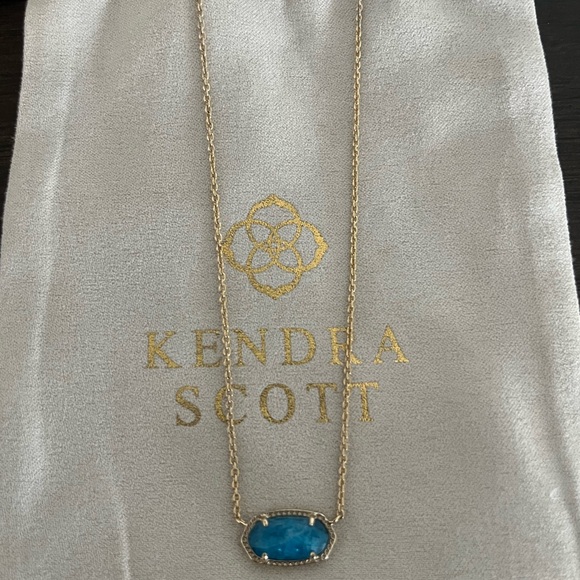 Kendra Scott Blue Pendant Necklace - Picture 3 of 3